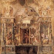 Peter Paul Rubens The Temle of Janus painting